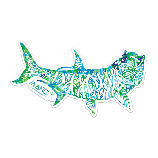 MANG BTT Tarpon - Sticker - 10"x5.5"-