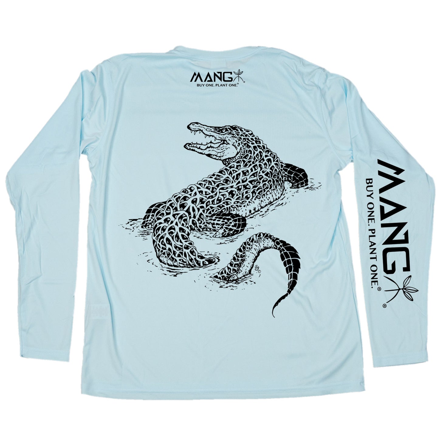 MANG Gator MANG - LS - XS-Arctic Blue