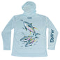 MANG Yellowfin Tuna MANG Hoodie - XS-Arctic Blue