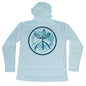 MANG Tri Leaf Fam MANG - Youth - Hoodie - YXS-Arctic Blue