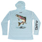 MANG Rainbow Trout MANG Hoodie - XS-Arctic Blue