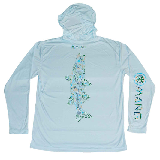 MANG Eco Snook Hoodie - XS-Arctic Blue