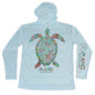 MANG Planting Hope Turtle Hoodie - XS-Arctic Blue