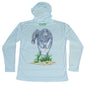 MANG Mamma Manatee MANG Hoodie - XS-Arctic Blue