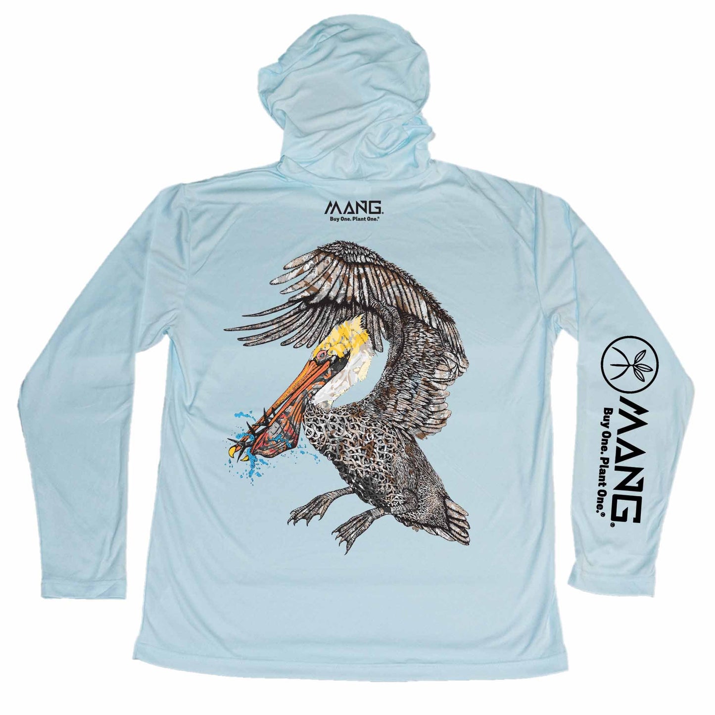 MANG Pelican MANG Hoodie - XS-Arctic Blue