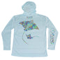 MANG MANG Daze Rays Hoodie - XS-Arctic Blue