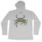 MANG Blue Crab MANG Hoodie - XS-Pearl Grey