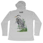 MANG Blue Heron MANG - Youth - Hoodie - YXS-Pearl Gray