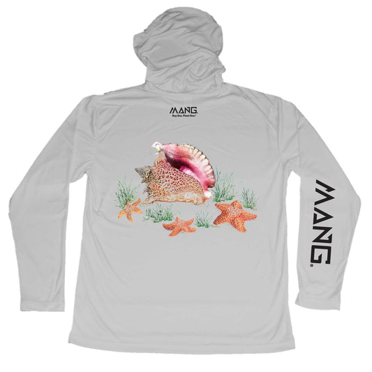 MANG Conch MANG Hoodie - XS-Pearl Grey