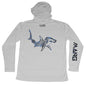 MANG Hammerhead Shark MANG Hoodie - XS-Pearl Grey