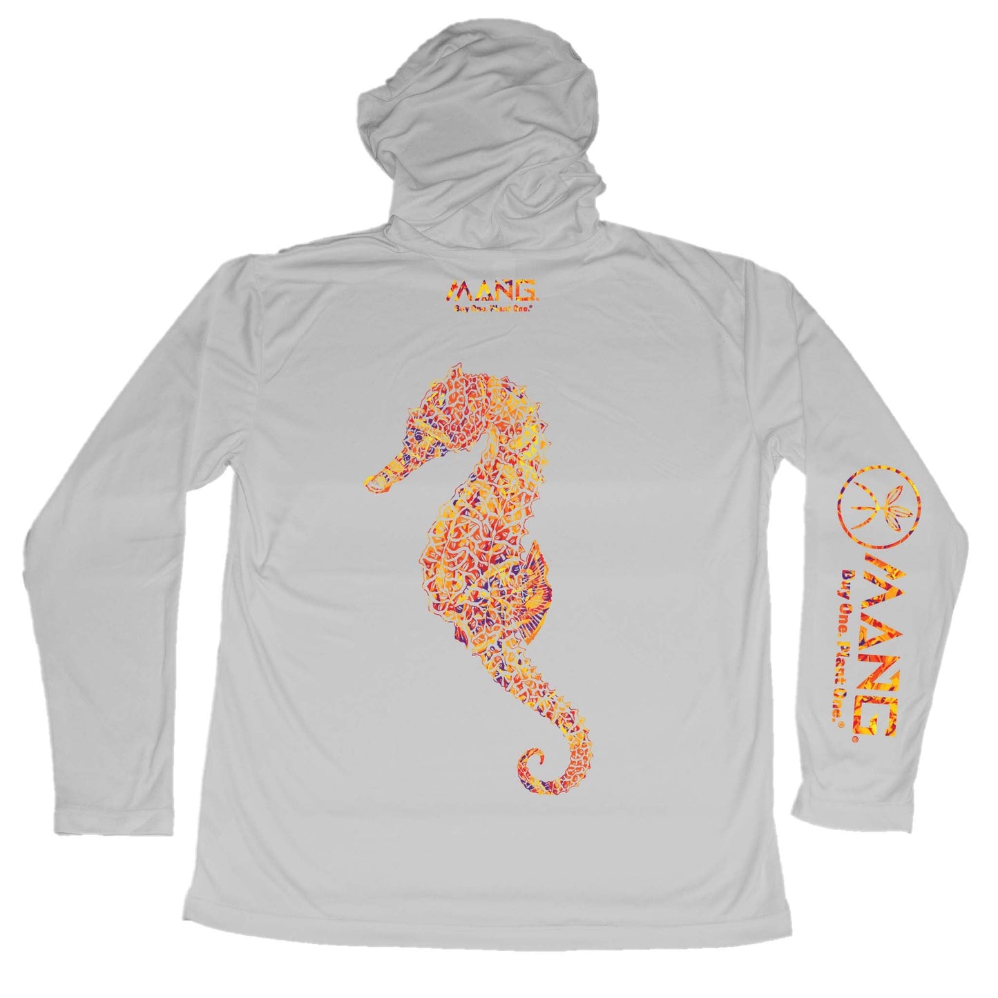 MANG Seahorse MANG Hoodie - XS-Pearl Grey