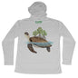 MANG Shell Grove Turtle MANG Premium Hoodie - S-Pearl Grey