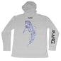 MANG Whale Shark MANG Hoodie - XS-Pearl Grey