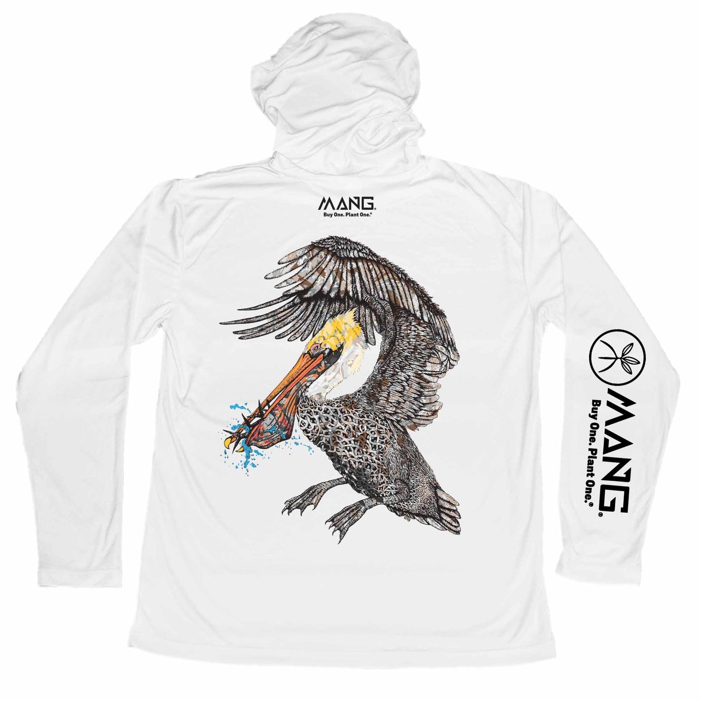 MANG Pelican MANG Hoodie - XS-White