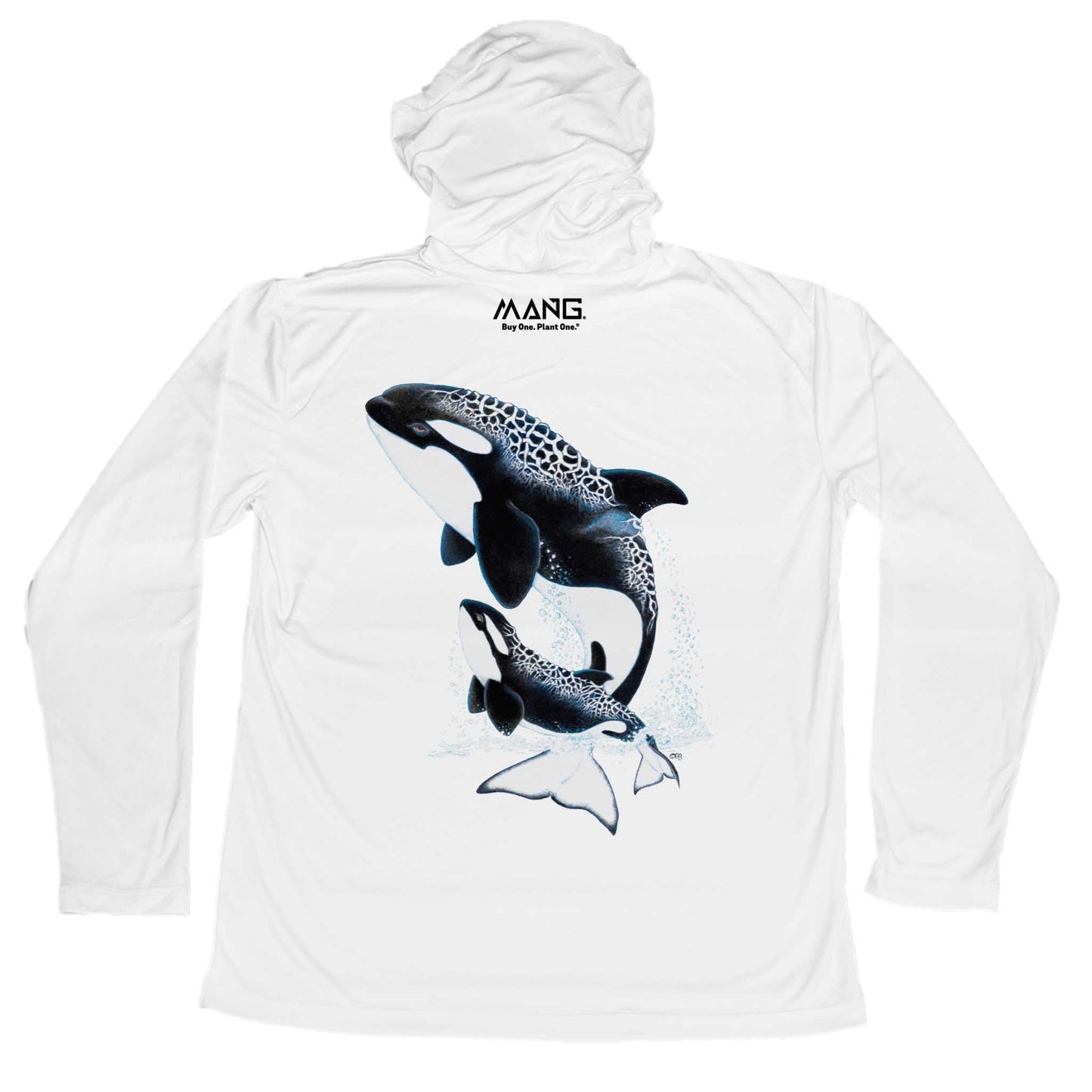 MANG Orca MANG Hoodie - XS-White