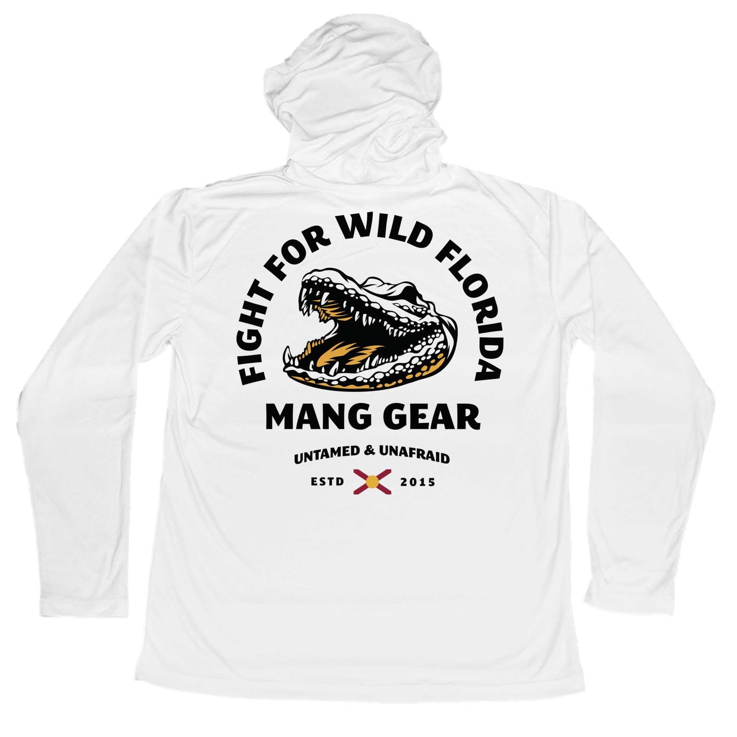 MANG Fight For Wild Florida Premium Hoodie - S-White