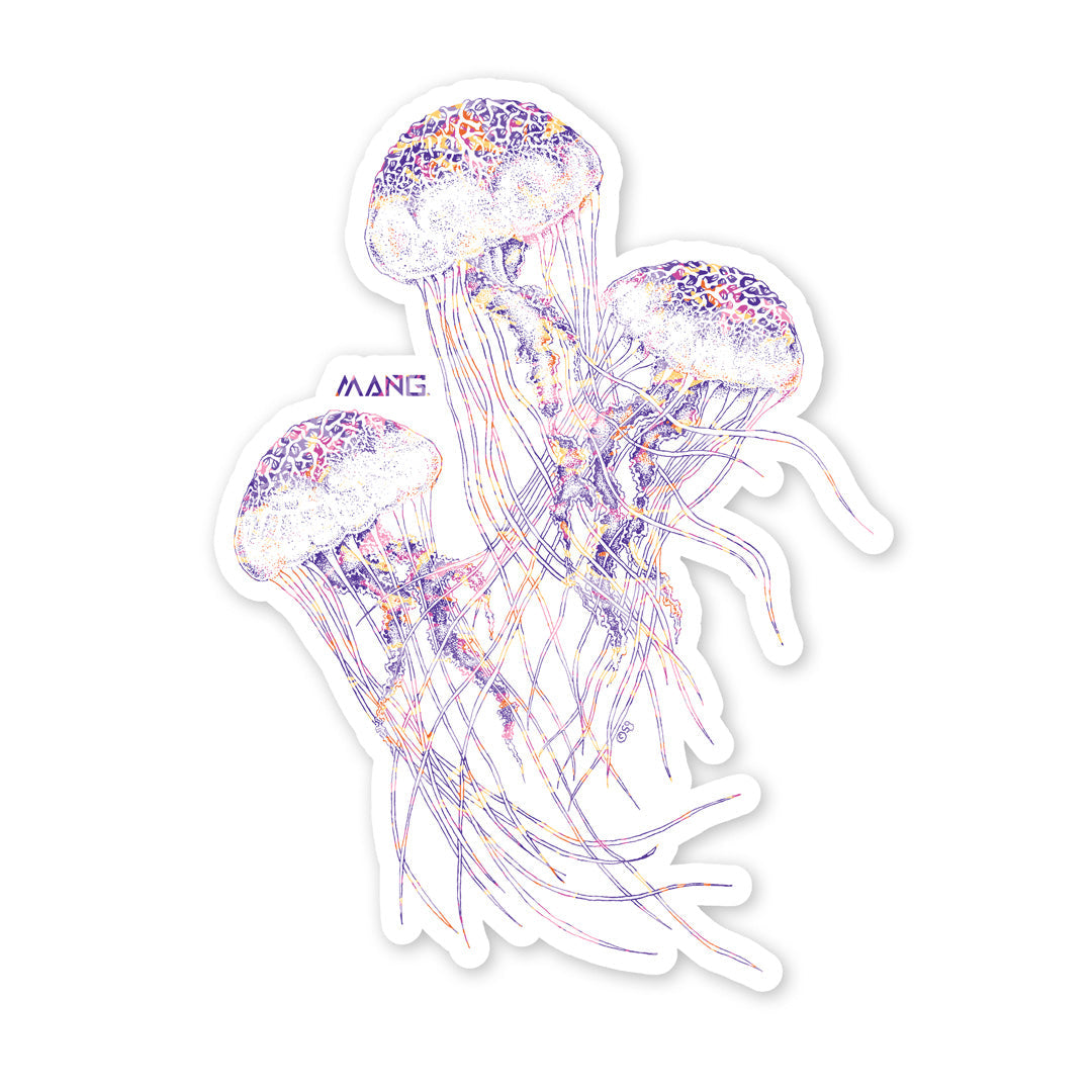 MANG Jellyfish MANG - Sticker - -