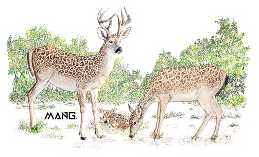 MANG Key Deer MANG - Sticker - -