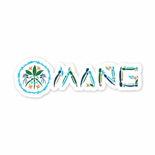 MANG Eco MANG Sticker - 5" x 1.58"-