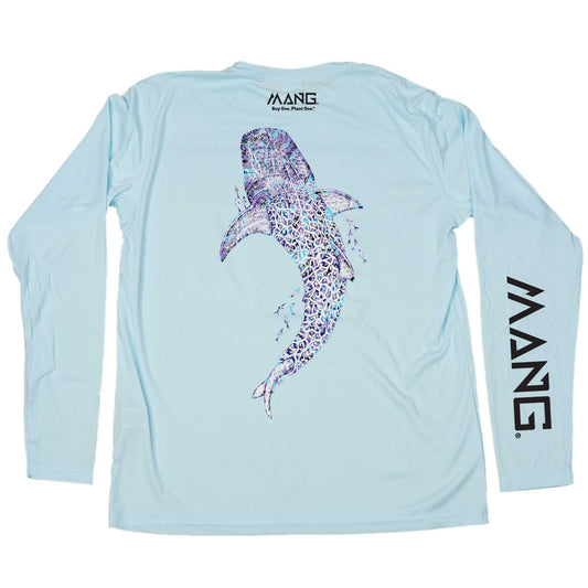 MANG Whale Shark MANG - LS - XS-Arctic Blue