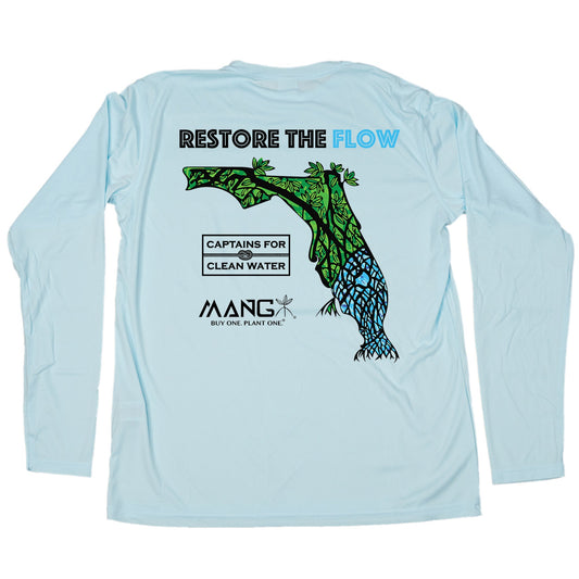 MANG Restore The Flow ™ - LS - XS-Arctic Blue