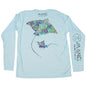 MANG MANG Daze Rays - LS - XS-Arctic Blue