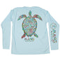 MANG Planting Hope Turtle Men's LS - XS-Arctic Blue