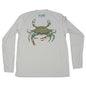 MANG Blue Crab MANG - LS - XS-Pearl Gray