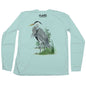 MANG Blue Heron MANG - LS - XS-Seagrass