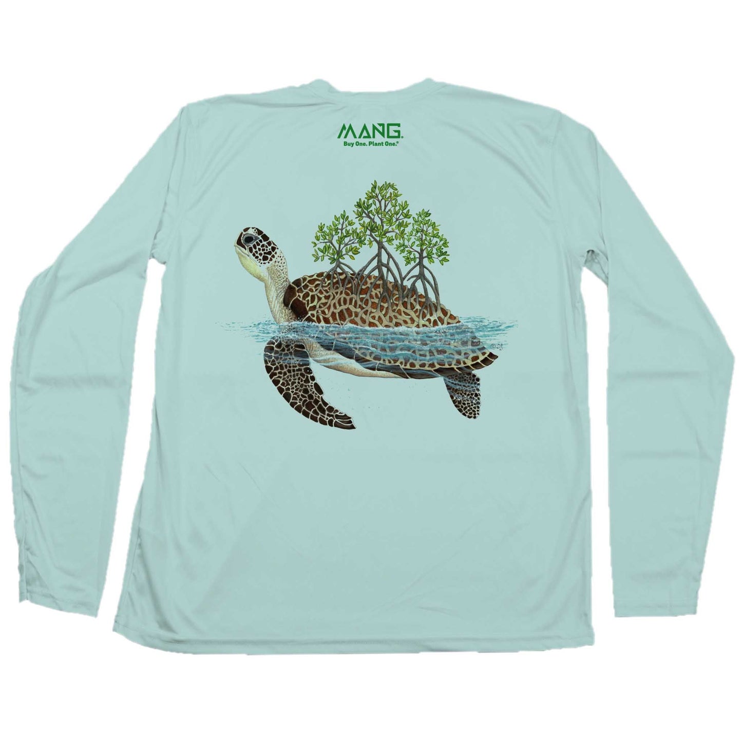 MANG Shell Grove Turtle MANG - LS - XS-Seagrass