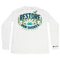 MANG Restore Our Shores Men's LS - XS-White