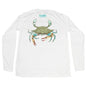 MANG Blue Crab MANG - LS - XS-White