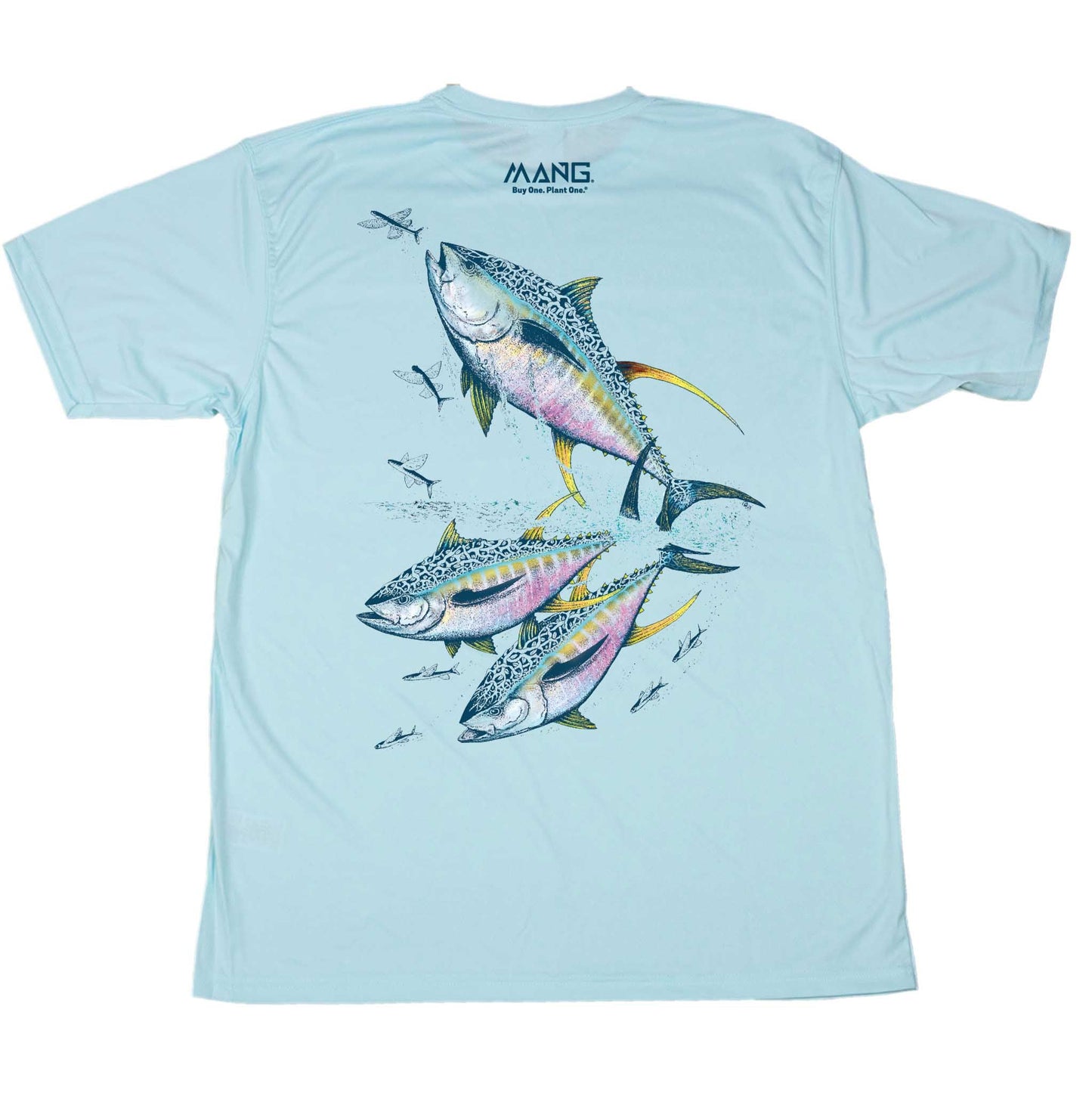 MANG Yellowfin Tuna MANG - SS - XS-Arctic Blue