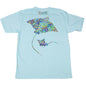 MANG MANG Daze Rays - SS - XS-Arctic Blue