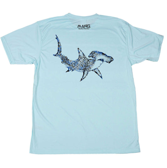 MANG Hammerhead Shark MANG - SS - XS-Arctic Blue