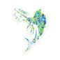 MANG Sailfish Blue Crush - Sticker - 3.75"x5"-