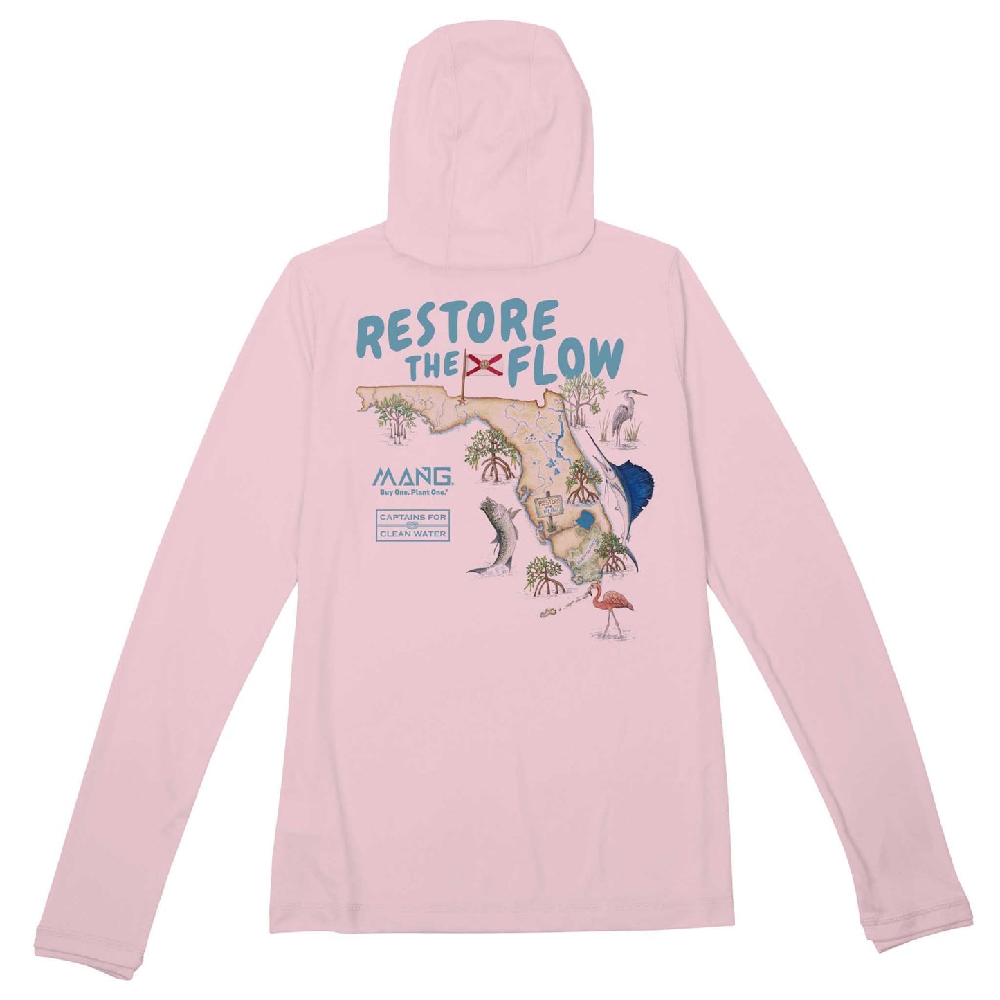 MANG Restore the Flow 2.0 Premium Hoodie - Women's - XS-Pink