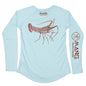 MANG Lobster MANG - Women's - LS - XS-Arctic Blue