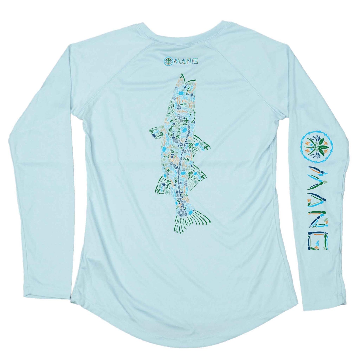 MANG Eco Snook Women's Long Sleeve - XS-Arctic Blue