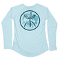 MANG Tri Leaf Fam MANG - Women's - LS - XS-Arctic Blue