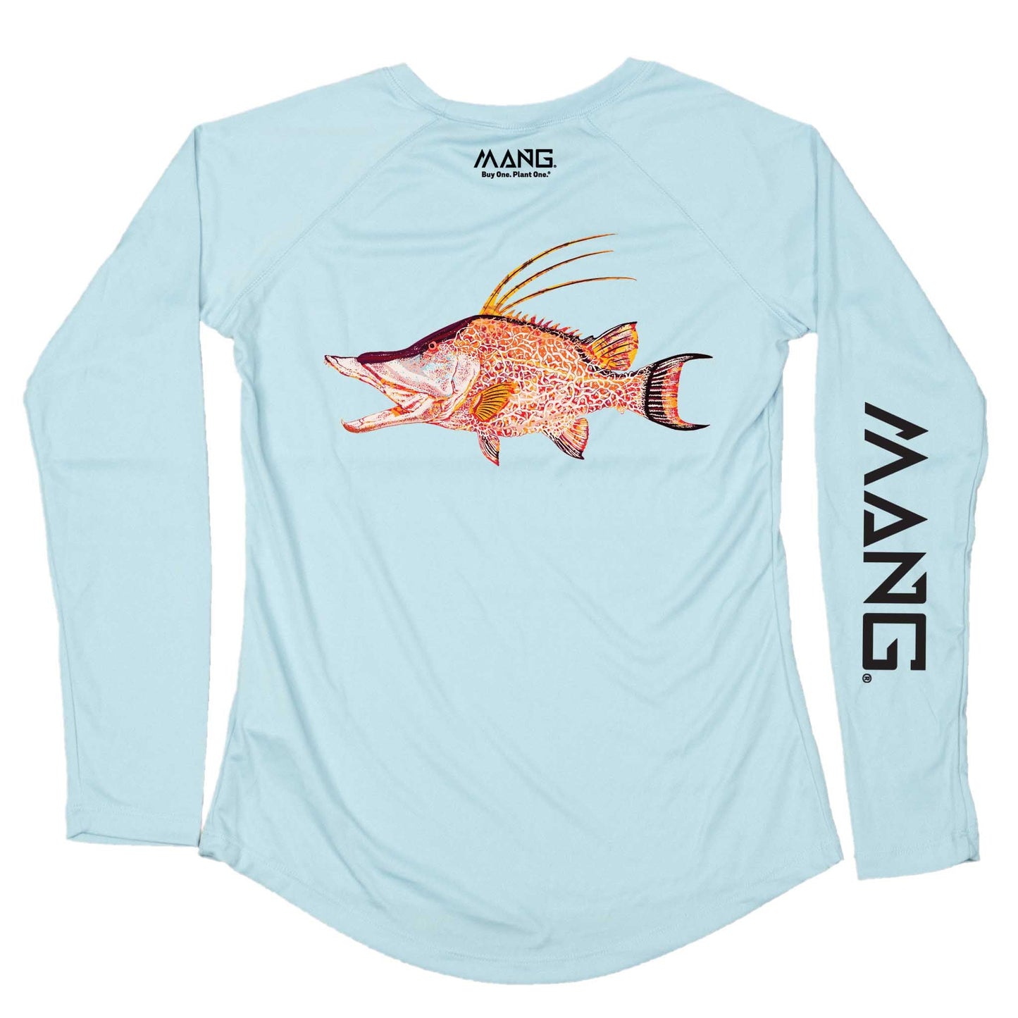 MANG Hogfish MANG - Women's - LS - XS-Arctic Blue