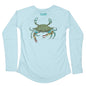 MANG Blue Crab MANG - Women's - LS - XS-Arctic Blue