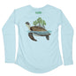 MANG Shell Grove Turtle MANG - Women's - LS - XS-Arctic Blue