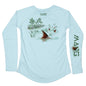 MANG Tailing Redfish MANG - Women's - LS - XS-Arctic Blue