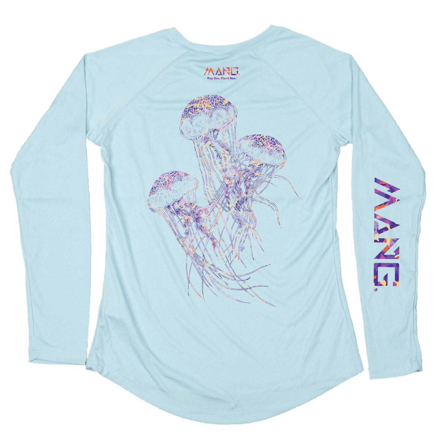 MANG Jellyfish MANG - Women's - LS - XS-Arctic Blue