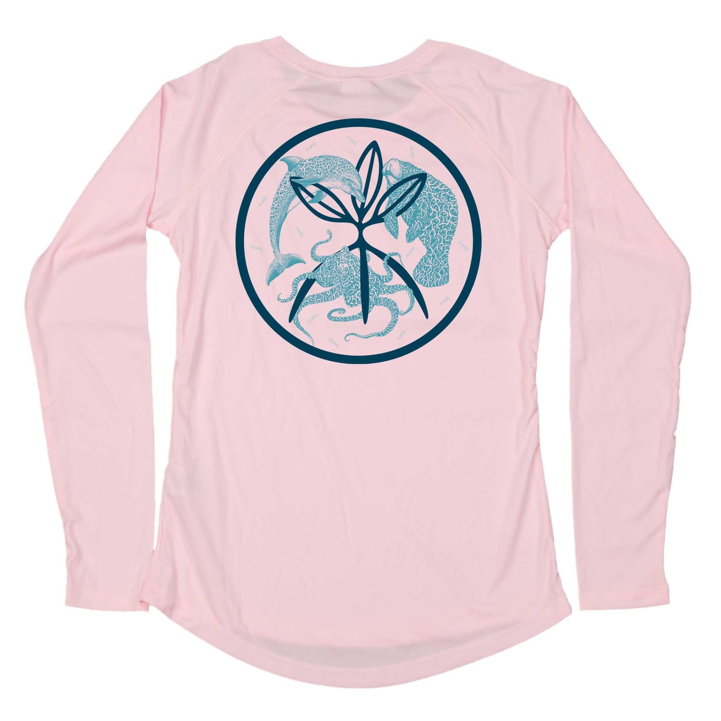 MANG Tri Leaf Fam MANG - Women's - LS - XS-Pink