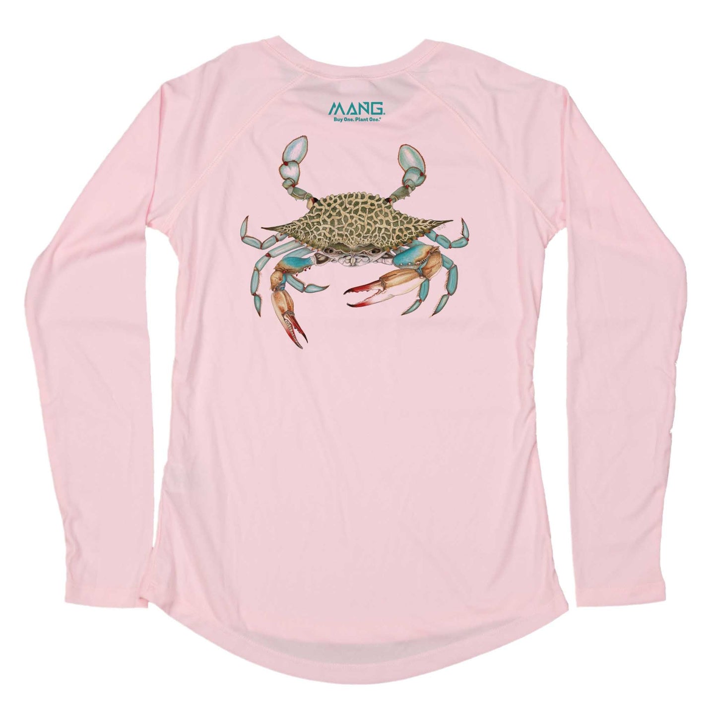 MANG Blue Crab MANG - Women's - LS - XS-Pink