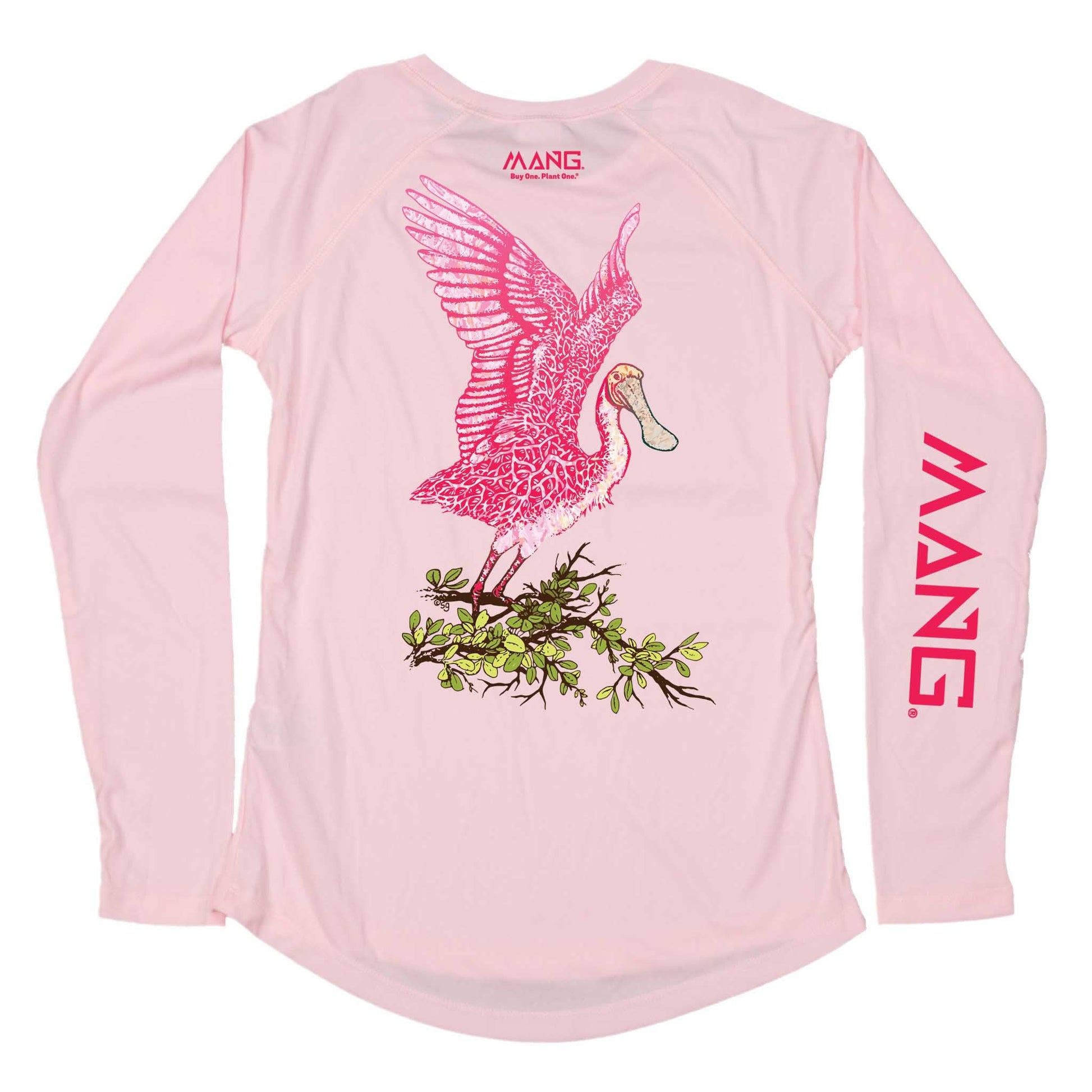 MANG Spoonbill MANG - Women's - LS - XS-Pink