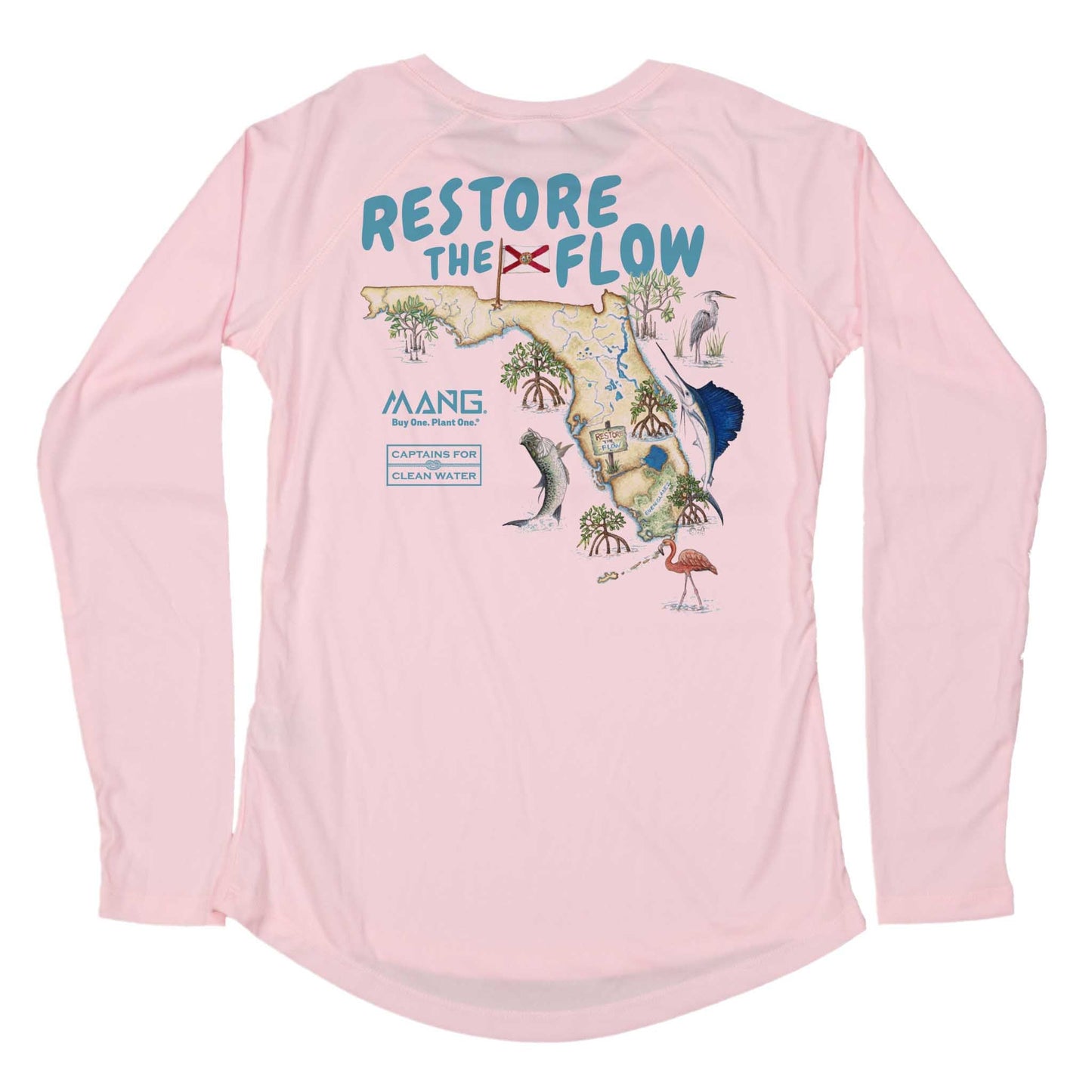 MANG Restore the Flow 2.0 - Women's - LS - XS-Pink