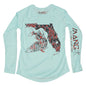 MANG CCA Florida Snook - Women's - LS - XS-Seagrass